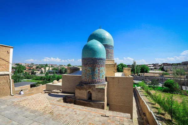 우즈베키스탄의 사마르칸트 북동부에 네크로 폴리스의 — 스톡 사진
