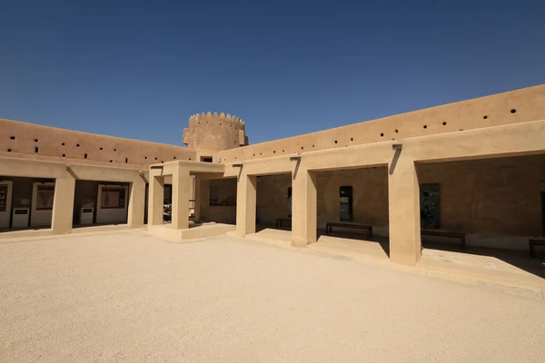 Άποψη Του Οχυρού Zubara Ιστορικού Στρατιωτικού Φρουρίου Του Κατάρ Στην Εικόνα Αρχείου