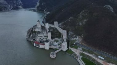 Golubatskaya Fortress On The Coast The Danube, Serbia