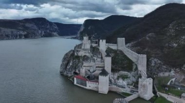 Golubatskaya Fortress On The Coast The Danube, Serbia
