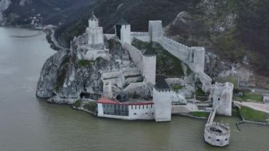 Golubatskaya Fortress On The Coast The Danube, Serbia