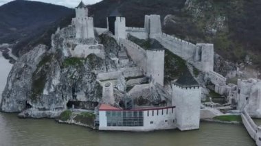 Golubatskaya Fortress On The Coast The Danube, Serbia