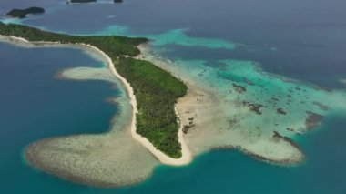 Palawan Luxury Islands With White Beaches, Aerial View, Philippines