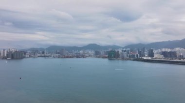 Victoria Limanı, Hong Kong Gündüz Panoraması, Hava Görüntüsü