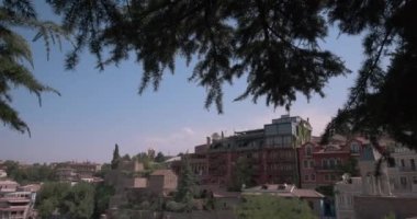 Day Panorama In The Center Of Old Tbilisi, Georgia