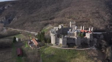 Monastery Of Manasia In Despotovac, Serbia, Aerial View