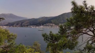 Fethiye Körfezi Akşam Panoraması, Hava Manzarası, Türkiye