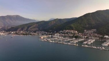 Fethiye Körfezi Akşam Panoraması, Hava Manzarası, Türkiye