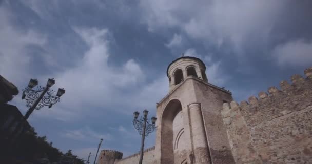 Svetitskhoveli Katedralen Mitt Mtscheta Georgien — Stockvideo