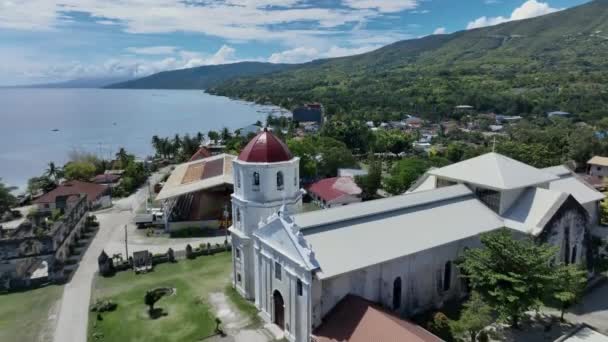 Panorama Colorido Oslob Ilha Cebu Filipinas — Vídeo de Stock