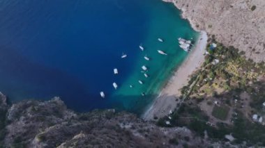Fethiye 'deki Kelebek Vadisi Plajı, Hava Manzarası