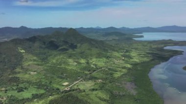 Palawan 'ın Vahşi Filipin Adaları' nın Manzaraları, Hava Manzarası
