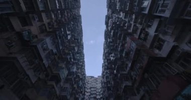 Hong Kong 'daki ünlü Otantik Canavar Binası, Asya' daki Konut