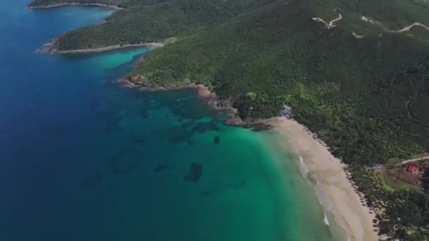 Impresionantes Paisajes Salvajes Isla Tropical Palawan Vista Aérea — Vídeos de Stock