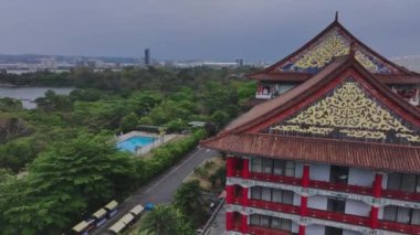 Tayvan 'da otantik geleneksel otel Kaohsiung, Hava Manzarası