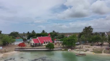 Notre Dame Auxiliatrice Kaptan Malheureux Kilisesi, Mauritius, Hava Görüntüsü