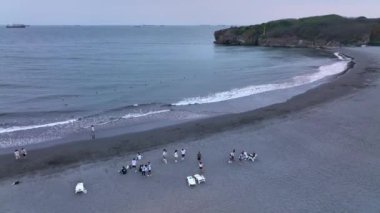 Kaohsiung, Tayvan 'daki Cijin Sahili, Hava Manzarası