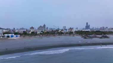 Kaohsiung, Tayvan 'daki Cijin Sahili, Hava Manzarası