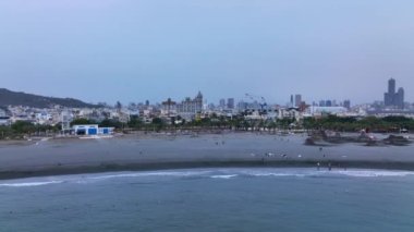 Kaohsiung, Tayvan 'daki Cijin Sahili, Hava Manzarası