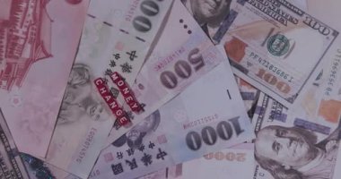 Yeni Tayvan Doları, Amerikan Doları, Yazıt Para Bozukluğu, Küpler Üzerinde