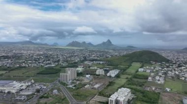 Bornes, Mauritius 'daki Panorama of the City and Roads, Hava Manzarası