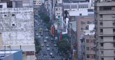 Kaohsiung, Tayvan 'da Ulaşım ile Meşgul Sokak