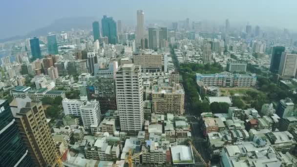 Timelapse Panorama Whole Kaohsiung Taiwan — Vídeo de Stock
