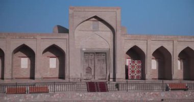 Özbekistan 'ın Eski Otantik Buhara Mimarisi