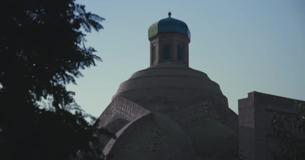Architettura Del Vecchio Autentico Bukhara Uzbekistan — Video Stock