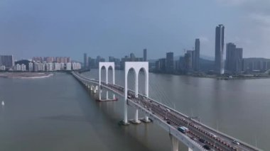 Macau 'daki Sai Van Köprüsü, Hava Görüntüsü