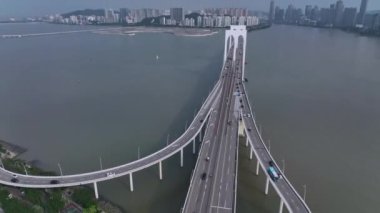 Macau 'daki Sai Van Köprüsü, Hava Görüntüsü