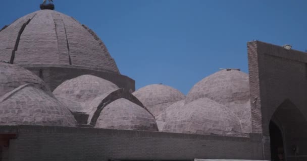 Mercado Comercial Old Dome Bujará Uzbekistán — Vídeos de Stock