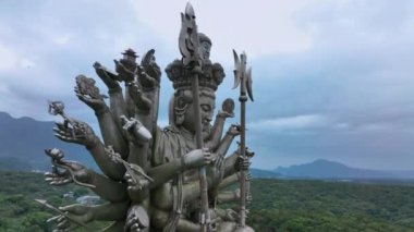 Tayvan 'da Bin El Guanshiyin Bodhisattva, Yakın Hava Görüntüsü