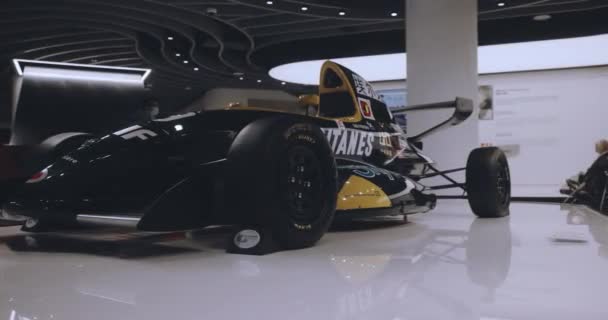 Formula Campus Car Renault Elf Nagydíj Múzeum Makaó — Stock videók