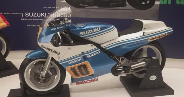 Makaó Suzuki Motorsport Racing Forma Makaó Nagydíj Múzeum — Stock videók