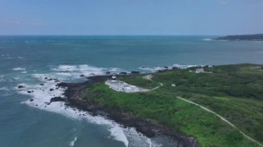 Fugui Cape Deniz Feneri Tayvan 'dan, Hava Görüntüsü