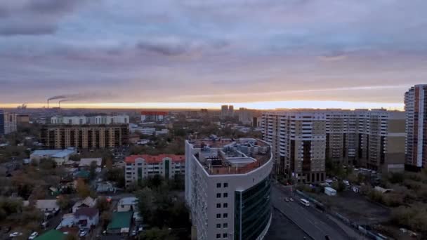 Городской Хронометраж Астане Казахстан — стоковое видео