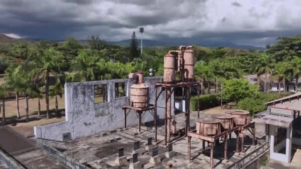 Place Moulin Bel Ombre Mauritius Luftaufnahme — Stockvideo