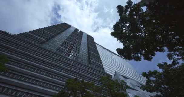 Високоповерхові Бізнес Будівлі Районі Макаті Манілі Філіппіни — стокове відео