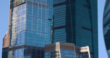 Moskova 'daki büyük iş merkezi. Şehrin kalbinde.