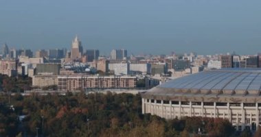 Moskova 'nın Panorama' sı, şehrin eski merkezi.