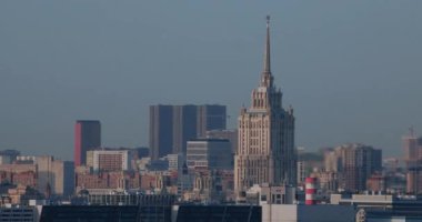 Moskova 'nın Panorama' sı, şehrin eski merkezi.