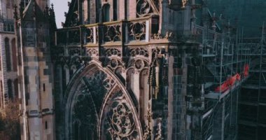 Utrecht Katedrali 'nin mimarisi, Dom van Utrecht, Hollanda, Havadan Görünüm