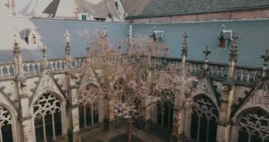 Utrecht Katedrali 'nin mimarisi, Dom van Utrecht, Hollanda, Havadan Görünüm