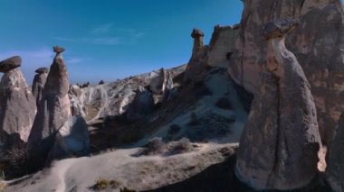 Kapadokya, Türkiye 'de Kapadokya Vadisi' nde Olağandışı Taşlar, Hava Görünümü