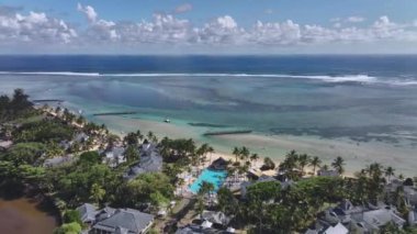İnanılmaz lüks Cennet Sahili Mauritius, Hava Görüntüsü