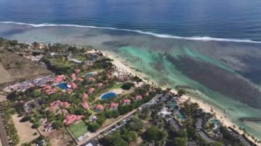 İnanılmaz lüks Cennet Sahili Mauritius, Hava Görüntüsü