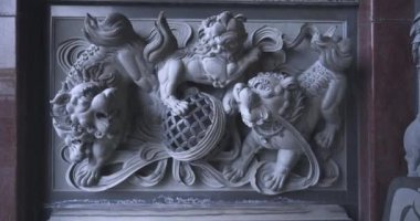 Geleneksel duvar desenleri Linyuan Qingshuiwan Tapınağı, Tayvan