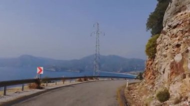 Araba Penceresinden Türkiye 'nin Yol Manzaraları
