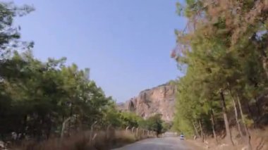Araba Penceresinden Türkiye 'nin Yol Manzaraları